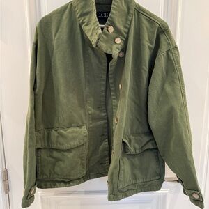 J. Crew Oversized Utility Jacket